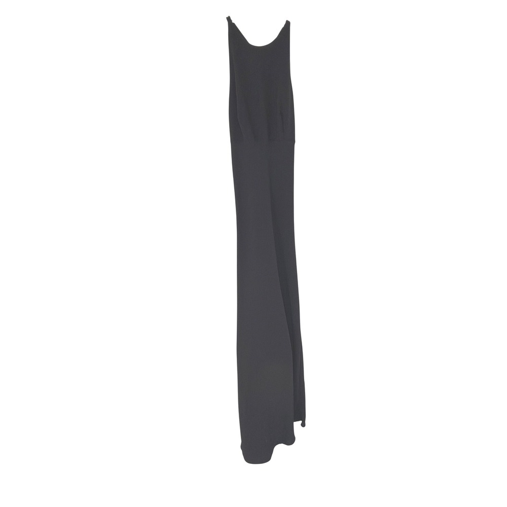 Odessa Gown Vintage Black Formal Evening Black Tie Event Sleeveless Maxi Size 8